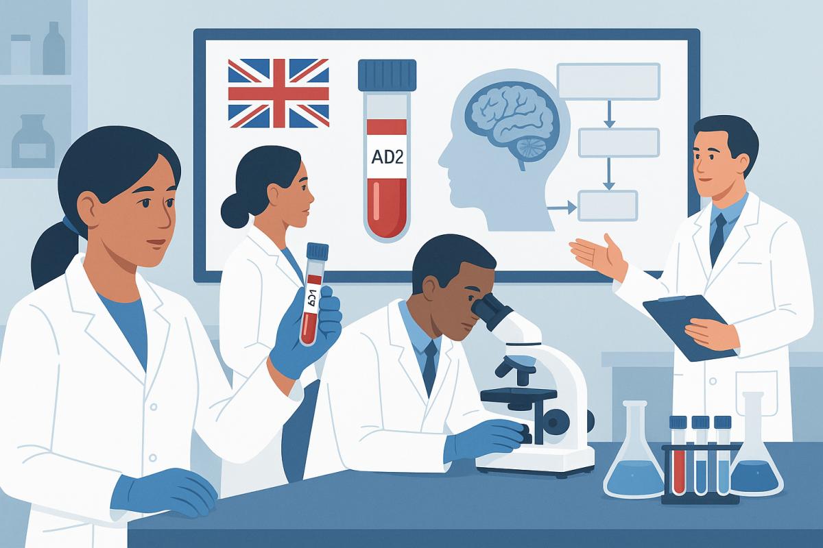 Des chercheurs britanniques ajoutent le test sanguin PrecivityAD2 au parcours diagnostique de la maladie d'Alzheimer