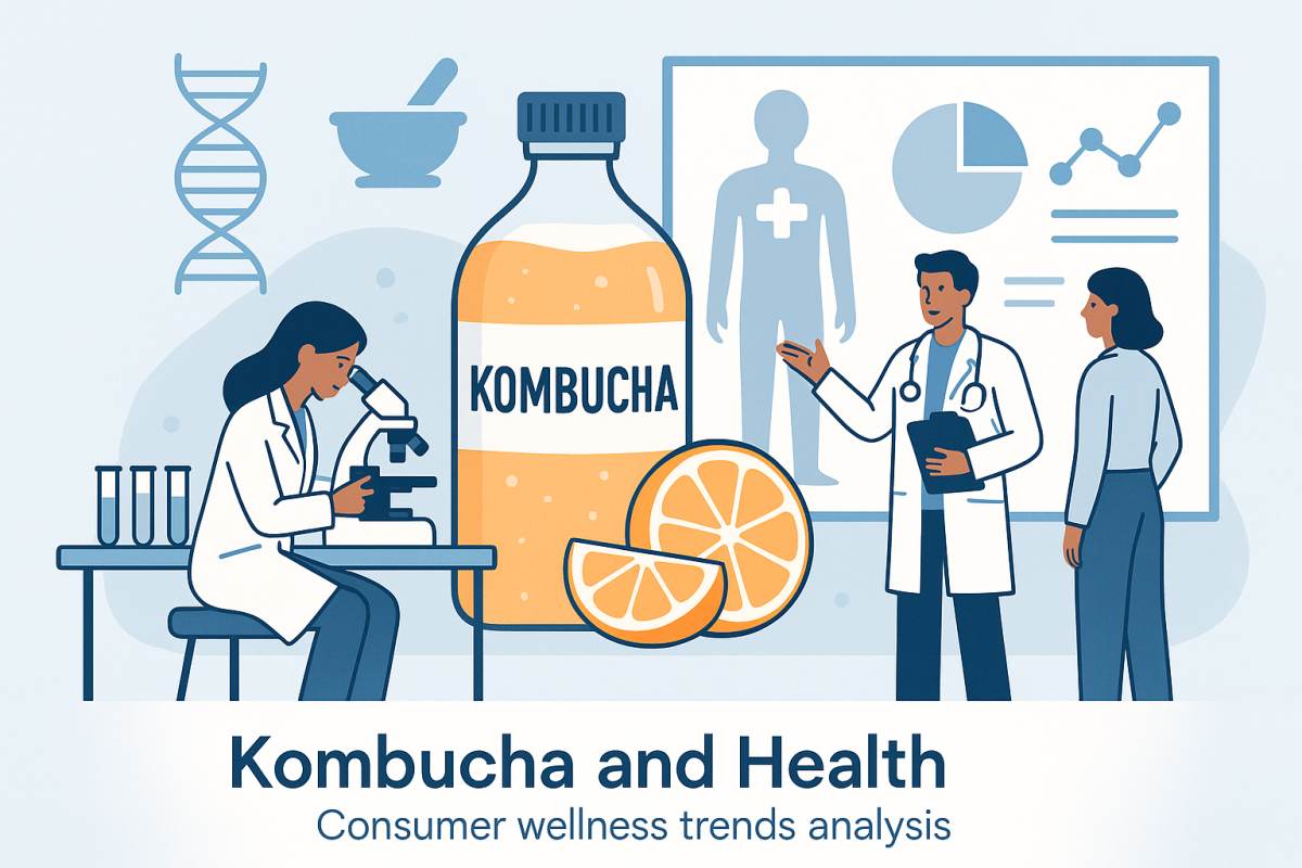 Kombucha és egészség: A fogyasztói jóllét trendek elemzése