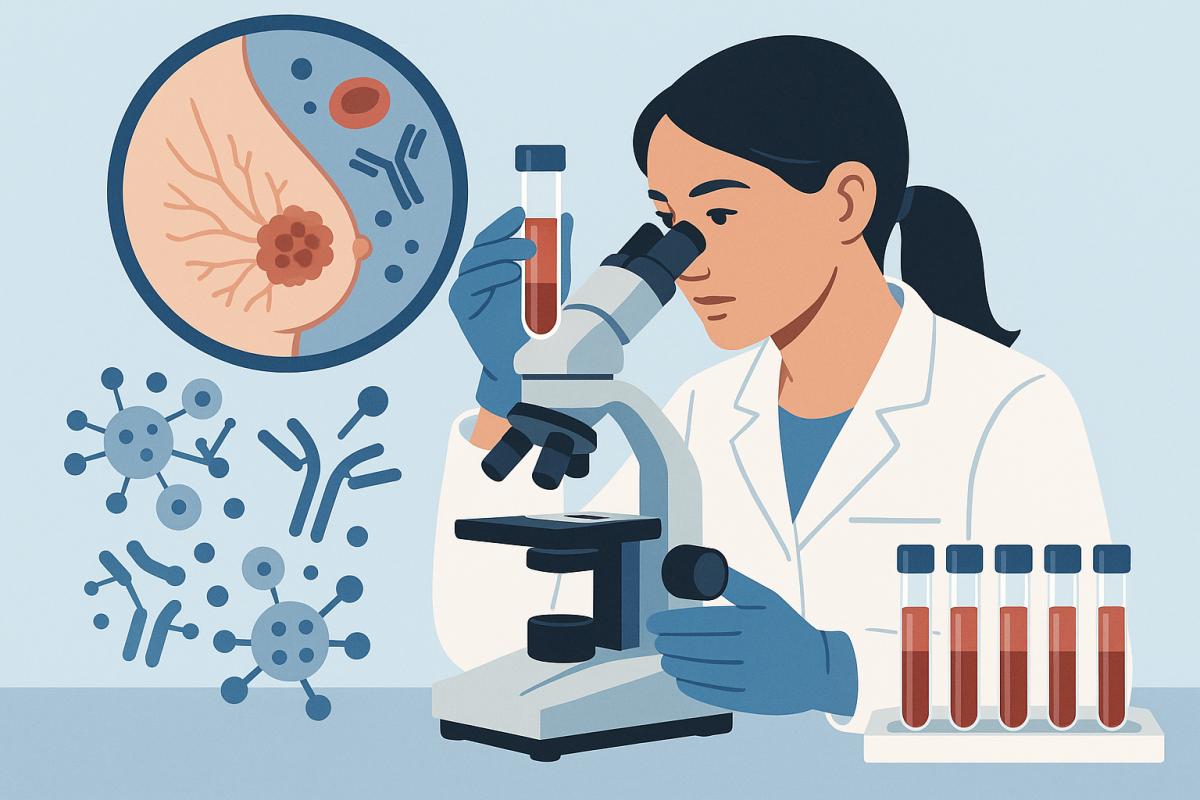 Proteomický krevní test vykazuje slibné výsledky pro včasnou detekci rakoviny prsu